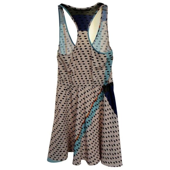 Twelfth Street by Cynthia Vincent Racer Back Pop Art Tank Dress Sz 0 - Picture 4 of 6